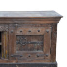 MediaTv Unit KMF26715C Rustic Close Up Side