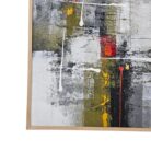 Modern Black And RFed Painting KRE3602 Close Up