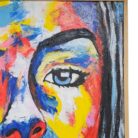 Modern Face Painting KRE3580 close Up