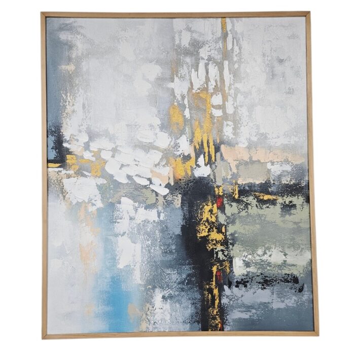 Modern Gold Black Painting KRE3604