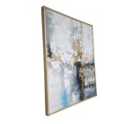 Modern Gold Black Painting KRE3604 Side