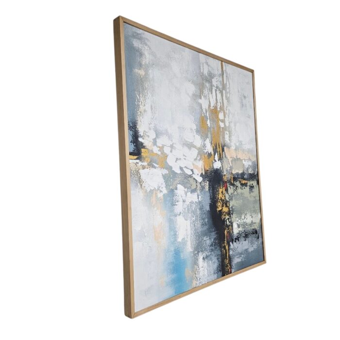 Modern Gold Black Painting KRE3604 Side