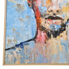 Modern Man Painting Face KRE3584 Close Bottom