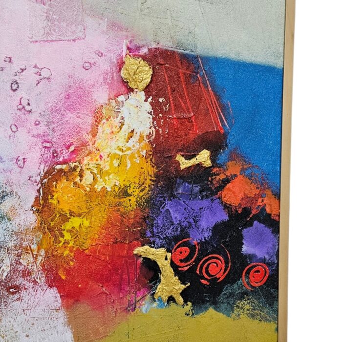 Modern Pink Painting KRE3594 Close Mid Modern Pink Painting KRE3594 Close Mid
