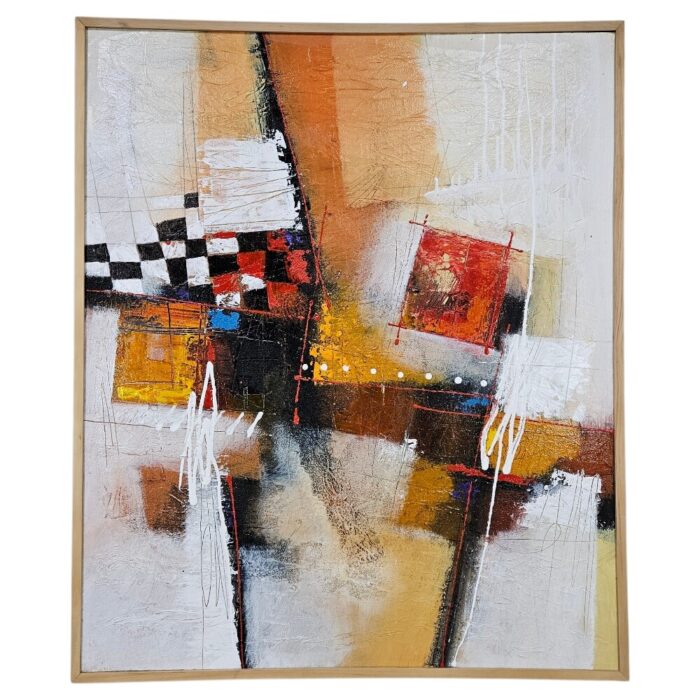 Modern Race Painting KRE3596 Main