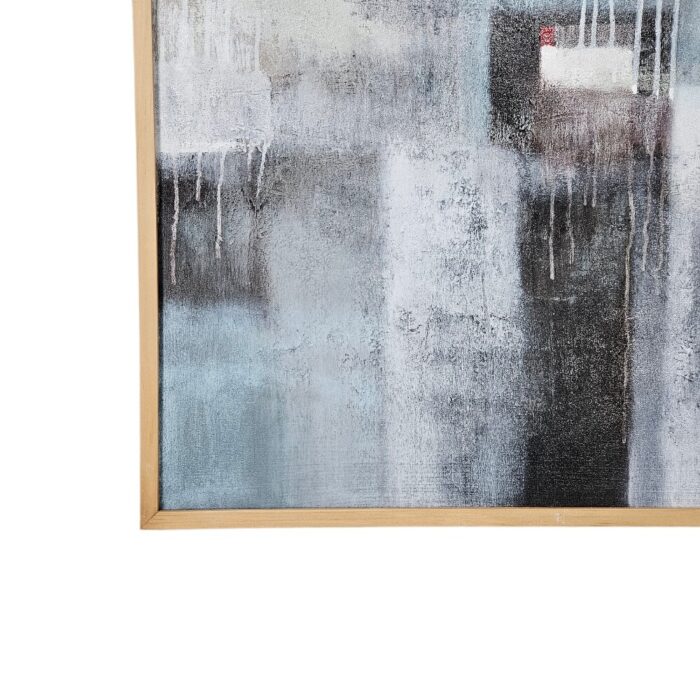 Modern Teal Painting KRE3610 Close View