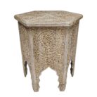 Moroocco Carved Side Table KMF32064 Main