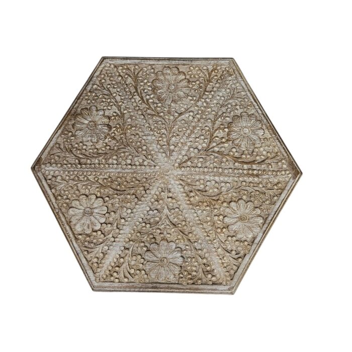 Moroocco Carved Side Table KMF32064 Top