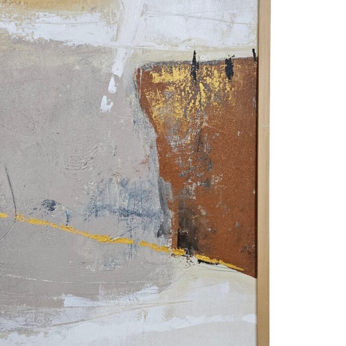 Mustard Painting KRE3622 Close Up