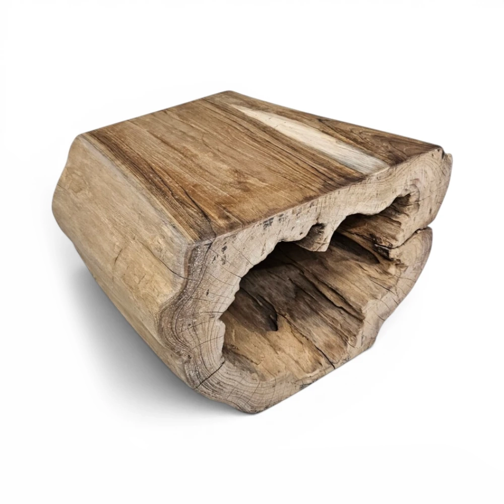 Artistic Teak Side Table