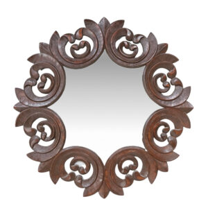 Brown Palermo Wall Mirror