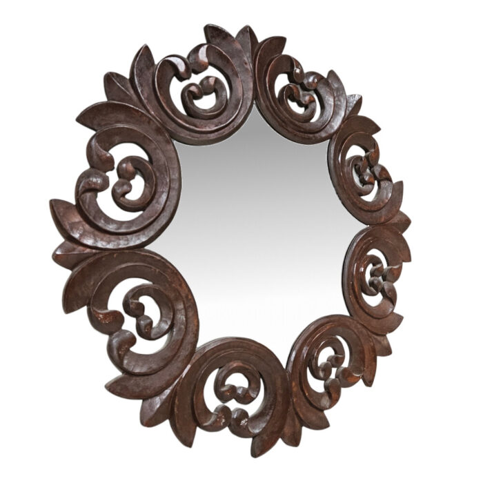 Palermo Round Mirror MAD0585A Side Palermo Round Mirror MAD0585A Side