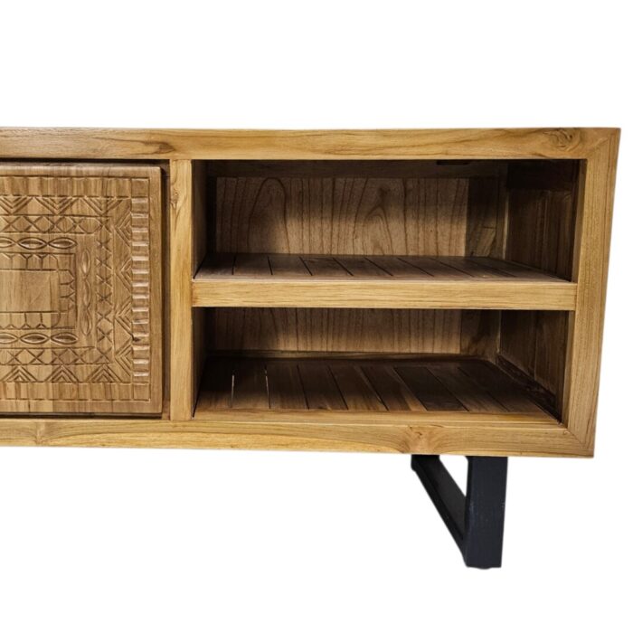 Papua Teak Tv Unit PUT9522 Close