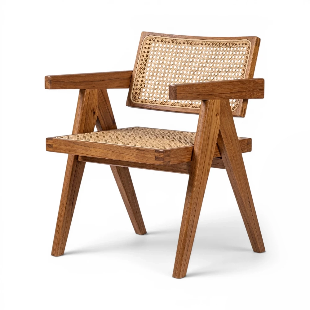 Jared Arm Chair, Synthetic Rattan