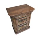 Raaz Bedside Pedestal Chunky RHS KMF220723 Side