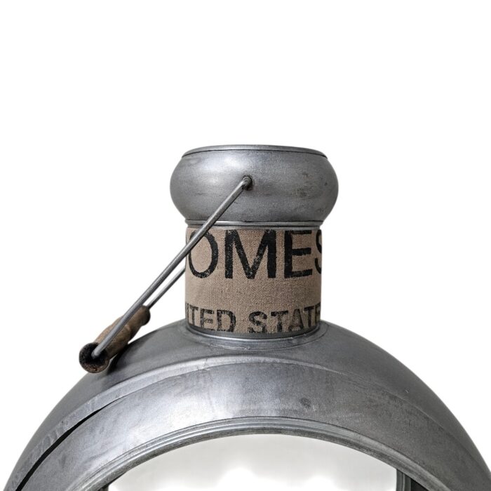 Rome Lantern Iron Glass KMM3083 Close