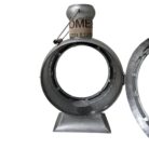 Rome Lantern Iron Glass KMM3083 Open