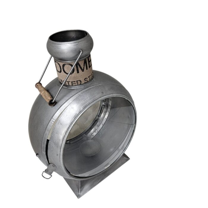 Rome Lantern Iron Glass KMM3083 Side