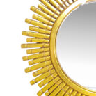 Round Golden Mirror MAD0550 Close