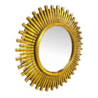 Round Golden Mirror MAD0550 Side