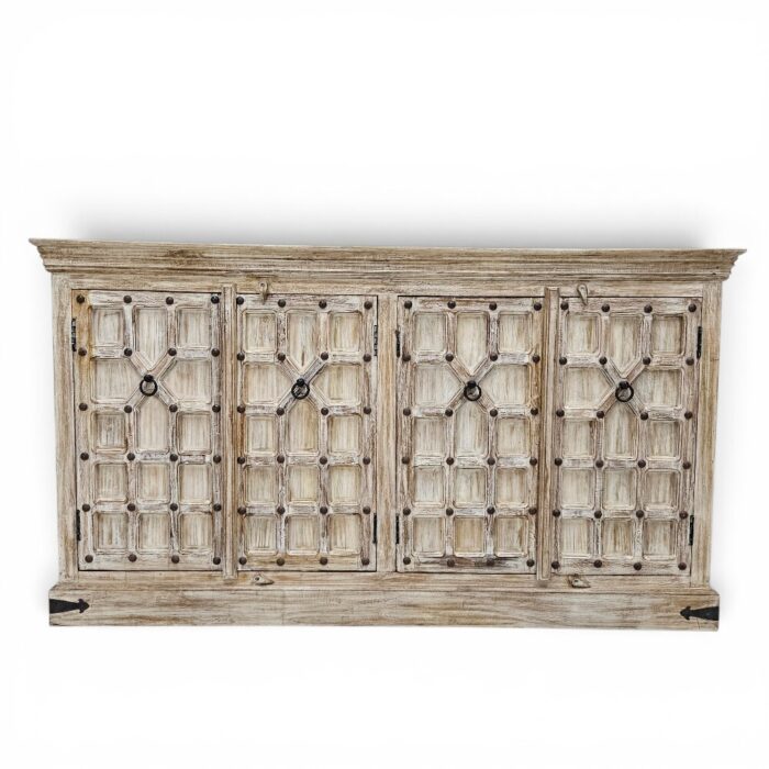 Sideboard Geo Mango Wood KMF16123 Front Sideboard Geo Mango Wood KMF16123 Front