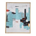 Teal And Red Painting KRE3612 main