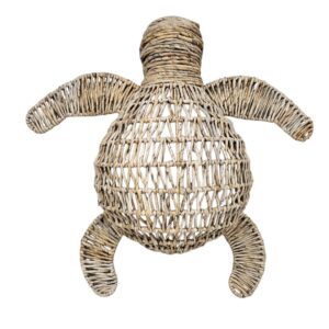 Ocean Crest Swimming Sea Turtle Wall Decor
