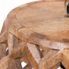 Wooden Honey Comb Celing Lamp KMH9956 Close Top