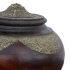 Wooden Pot Open KMH9006 close view