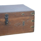 Wooden Storage Box Top Side KMF23077 Clsoe Up View