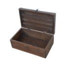 Wooden Storage Box Top Side KMF23077 Open