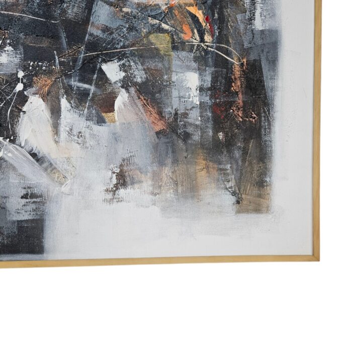 Abstract painting KRE3648 close bottom