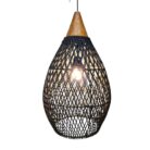 Arlen Hanging Lamp Rattan KHR0590 On