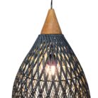 Arlen Hanging Lamp Rattan KHR0591 Close Up