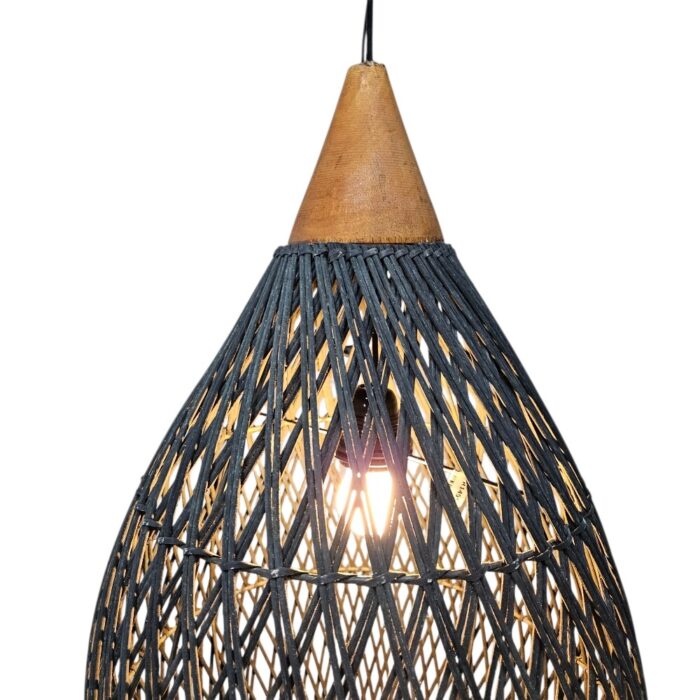 Arlen Hanging Lamp Rattan KHR0591 Close Up Arlen Hanging Lamp Rattan KHR0591 Close Up