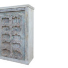 Authentic Old Door Cupboard KMF18360 Close Up Side