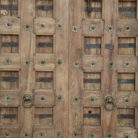 Authentic Old Wooden Door MCB9982 Close Up