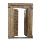 Authentic Old Wooden Door MCB9982 Open Front