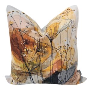 Autumn Mood Whispering Flora Textural Scatter Cushion
