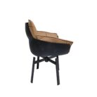 Ballad Dining Chair Swivel TDI0015 Side View