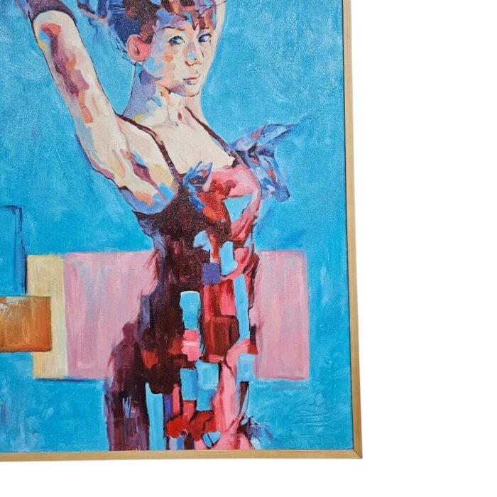Ballet Dancer Painting KRE3654 Close Bottom Ballet Dancer Painting KRE3654 Close Bottom