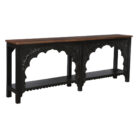 Carved Console Table MCB8575 Full Side