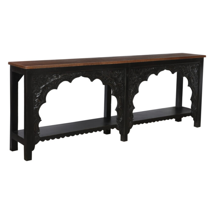 Carved Console Table MCB8575 Full Side Carved Console Table MCB8575 Full Side