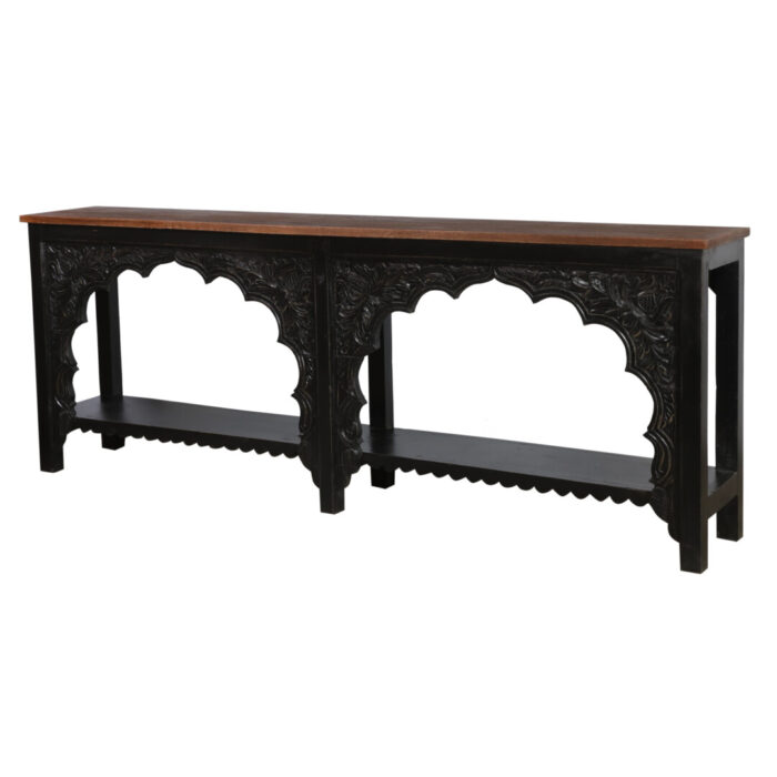 Carved Console Table MCB8575 Side View Carved Console Table MCB8575 Side View