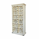 Carved Wooden Cabinet KMF18365 Side View