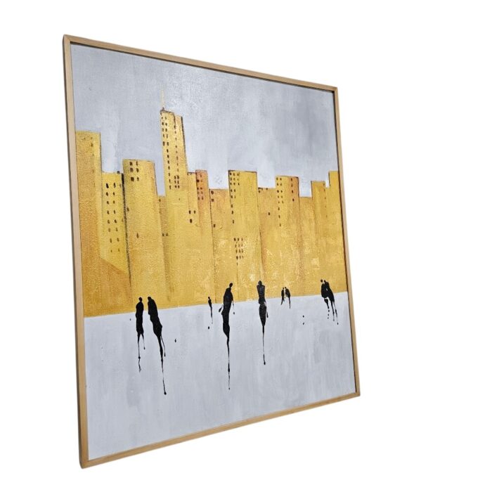 City Landscape Painting KRE3666 Side City Landscape Painting KRE3666 Side