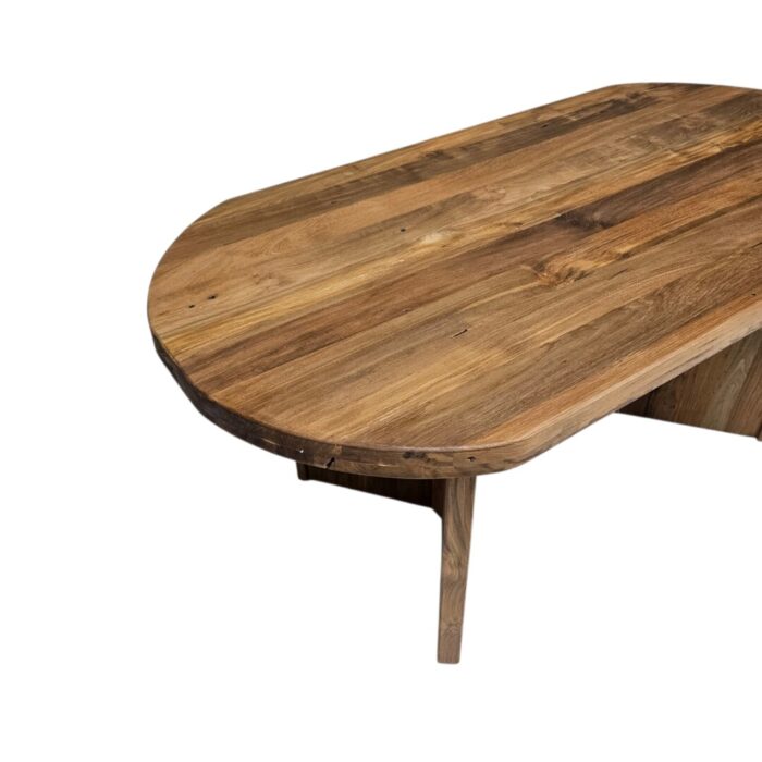 Evora Teak Dining Table HSB0305 Side Close Up