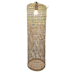 Hanging Lamp Cylinder – Rattan Natural