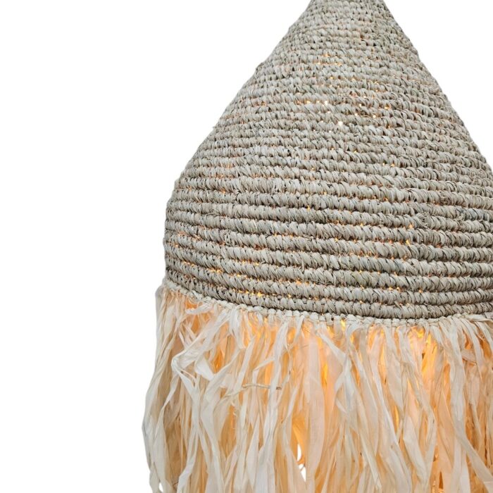 Hanging Tropical Lamp KHR0586 Close Up View On Hanging Tropical Lamp KHR0586 Close Up View On