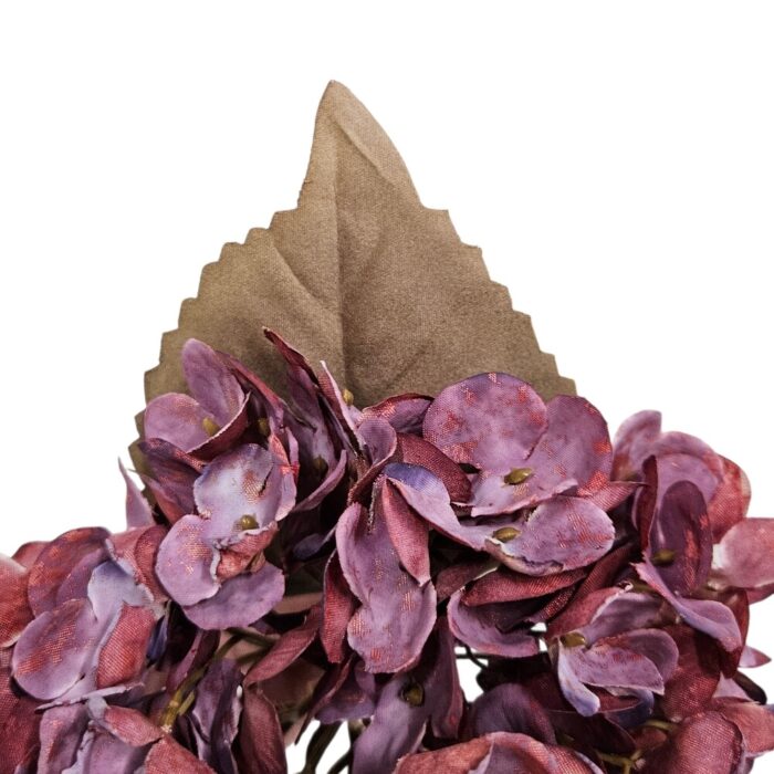 Hydrangea Plum Faux TRA1084 Leaf